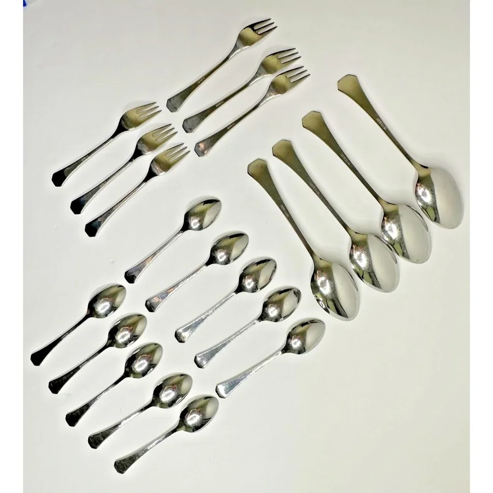 Solingen Germany Stainless Flatware 18/10 Set 20 pc Tablespoon Teaspoon Cocktail